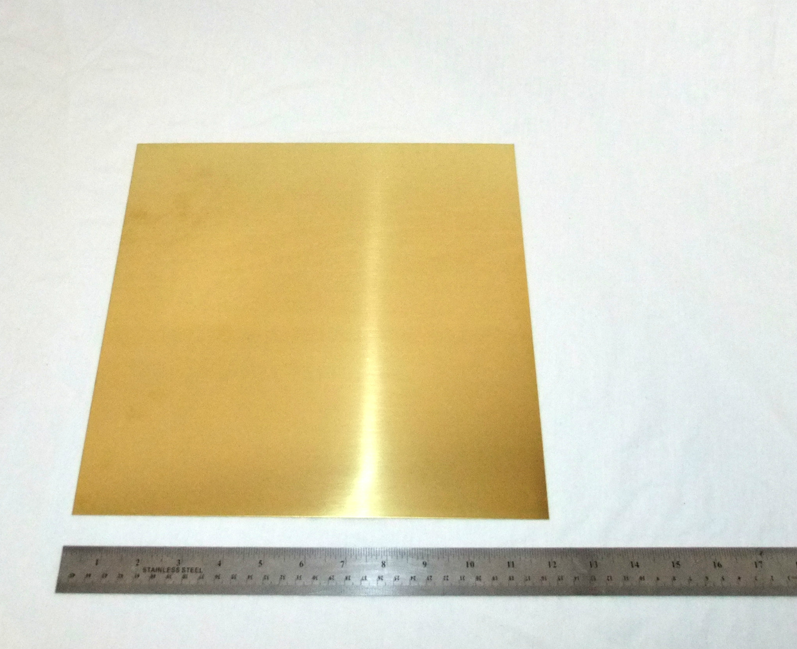 Brass Sheet Plate .040/" 18 gauge 6/" x 12/"