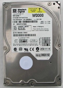 Rolo S Garage Western Digital Caviar Wd300 30 Gb Hard Drive