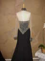 Style #3200LS | Long Sleeve Evening Dresses - Blac