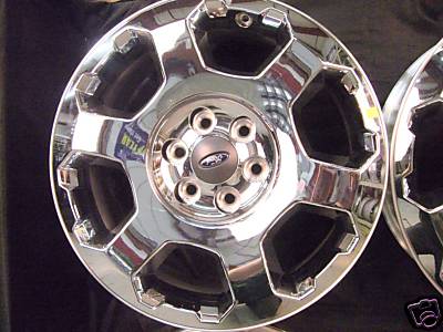 Ford f150 chrome clad wheels #7