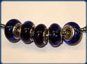 5 ABALORIOS DE MURANO Y PLATA925 COMPATIBLE CON PA