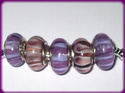 5 ABALORIOS DE MURANO Y PLATA 925 PARA PANDORA