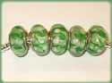 5 ABALORIOS DE MURANO Y PLATA 925 PARA PANDORA