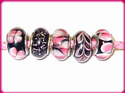 5 ABALORIOS DE MURANO Y PLATA 925 PARA PANDORA