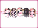 5 ABALORIOS DE MURANO Y PLATA 925 PARA PANDORA