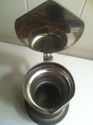 WA1-4 95% Marked Pewter Tankard with Rose Flower S