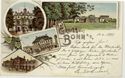 GA1-98: Gruss Aus Bonn Postcard a/R Hofgarten Cobl