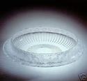 LALIQUE  CRYSTAL MARGUERITES 13 INCH BOWL NEW IN B