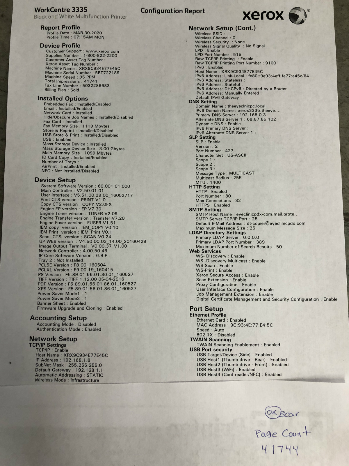 xerox workcentre 3335 wireless setup