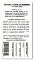 Fake Lottery Tickets- 20 Pack
