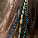 Turquoise Original Featherheads