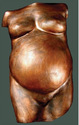 Bold Pregnancy Belly Cast  Decorating Kit
