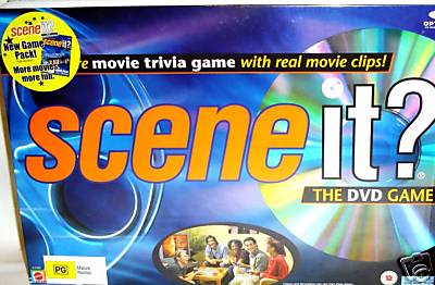 krazykarlstoys : SCENE IT! THE PREMIERE MOVIE TRIVIA DVD GAME BNIB