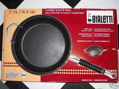 BIALETTI ITALY PRO NSF 14.5 FRY PAN DEEP SAUTE PAN 7.5 QUART HARD Find  from Italy for Sale in Irvine, CA - OfferUp