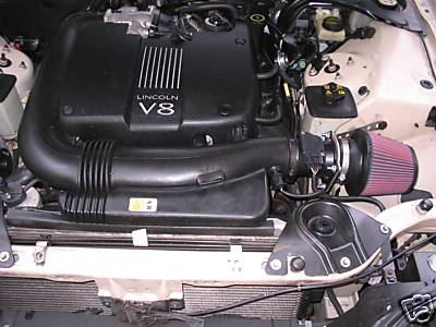 Cold Air Intake Kit With Filter For 1994-1997 Pontiac Firebird 5.7L V8 - 2pc Black