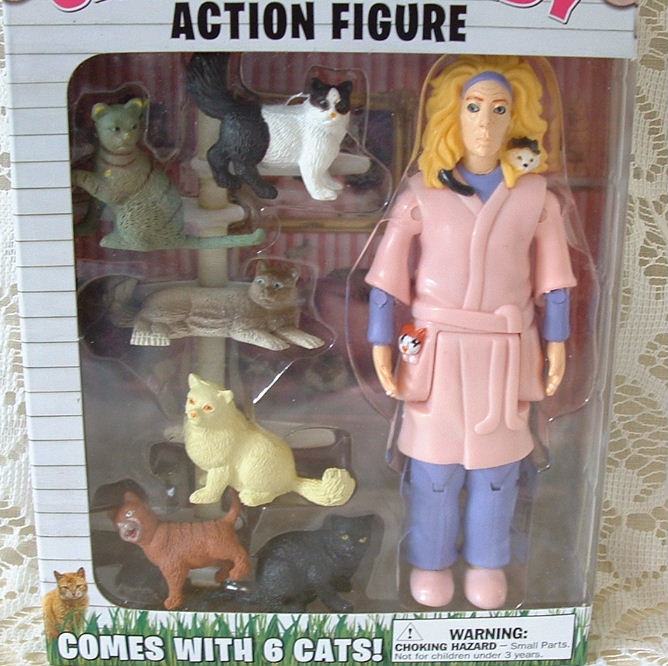 cat lady doll