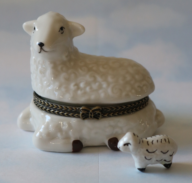 porcelain sheep