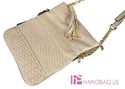 NWT Woven Fold Over EMPERIA Tassel Accent Lady Cro