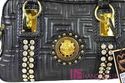 Designer Inspired LION Quilted 3 Compartment Tote 