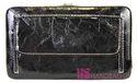 Rare~ Western Rhinestone CROSS Pocket Tote Snakesk
