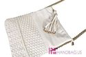 NWT Woven Fold Over EMPERIA Tassel Accent Lady Cro