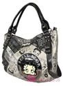 NWT Licensed BETTY BOOP 1930 PATCHWORK SIDE BELTED