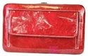 Patent Shiny LOVE Rhinestone CROSS BLING Tote Purs