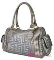 Designer Inspired LION ENBLEM Pocket Tote Bag Purs