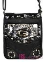 Signature G Jacquard Studs Messenger Purse Handbag