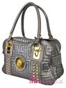 Designer Inspired LION Quilted 3 Compartment Tote 