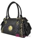 NWT Designer Inspired LION ENBLEM Pocket Tote Bag 