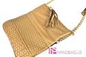 NWT Woven Fold Over EMPERIA Tassel Accent Lady Cro
