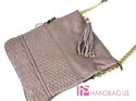 NWT Woven Fold Over EMPERIA Tassel Accent Lady Cro