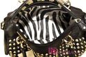Rhinestone Stud Pop Outfit Designer 2 Way Tote Bag