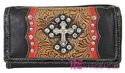 NWT Western Rhinestone Cross Messenger Bag PAISLEY
