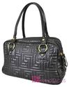 Designer Inspired LION Quilted 3 Compartment Tote 