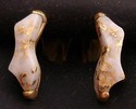 Gold in Quartz 18K Custom Pendant & Earrings