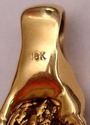 Very Nice Natural Gold Nugget 18K PENDANT, Alaska!