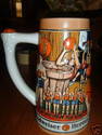 BUDWEISER STEIN MINT! 1991 BASKETBALL MUG 