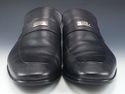 GUCCI sz 9.5 LEATHER LOGO PLATE LOAFERS 253304 MEN