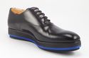 PRADA sz 5 LEATHER THICK SOLE PLAIN TOE OXFORDS 2E