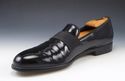 FERRAGAMO sz 9.5 B NOTTE TUXEDO LOAFER UH12336 MEN