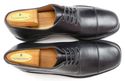 FERRAGAMO sz 7.5 POSILLIPO CAP TOE OXFORDS UI6377 