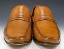 DOLCE & GABBANA sz 9.5 LEATHER STRAP LOAFERS CA175