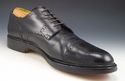 SANTONI sz 11.5 LEATHER CAP TOE OXFORDS 111290 MEN