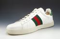 GUCCI sz 13.5 LEATHER LACE UP SNEAKER 12537 MENS W