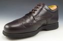 TOD'S sz 7 LEATHER WINGTIP OXFORDS MENS DARK BROWN