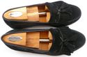 FERRAGAMO sz 8 SAMSON SUEDE TASSEL & KILT LOAFERS 