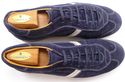 PRADA sz 7 SUEDE LACE UP SNEAKER 4E1965 MENS BLUE 