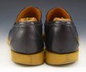 FERRAGAMO sz 6.5 EE LEATHER BOAT LOAFERS UR26606 M